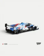 MINI GT #1326 1:64 BMW M Hybrid V8 GTP #24 BMW M Team RLL 2024 IMSA Daytona 24 Hrs (LHD)