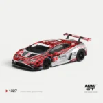 MINI GT #1327 1:64 Lamborghini Huracan GT3 EVO2 #9 Pfaff Motorsports 2025 IMSA LHD