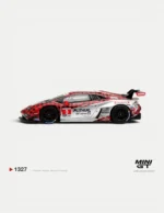 MINI GT #1327 1:64 Lamborghini Huracan GT3 EVO2 #9 Pfaff Motorsports 2025 IMSA LHD