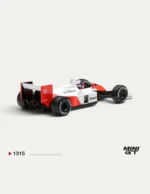 MINI GT #1315 McLaren MP4/4 #11 Alain Prost 1988 Canadian Grand Prix 2nd Place