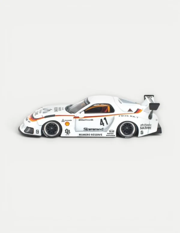 Pop Race 1:64 LB Super Silhouette Mazda RX7 (FD3S) White - PR640528