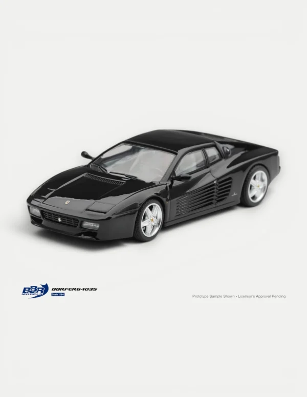 BBR Models 1:64 Ferrari 512 TR Nero Black - BBRFER64035