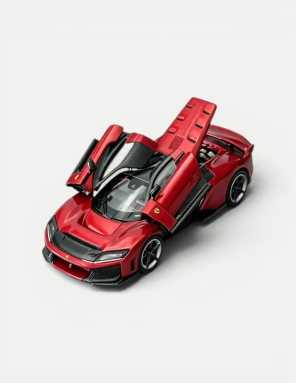 AR Box x BBR Models 1:64 Ferrari F80 Classic Red Full Opening (HEC Limited Exclusive)
