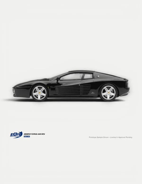 BBR Models 1:64 Ferrari 512 TR Nero Black - BBRFER64035