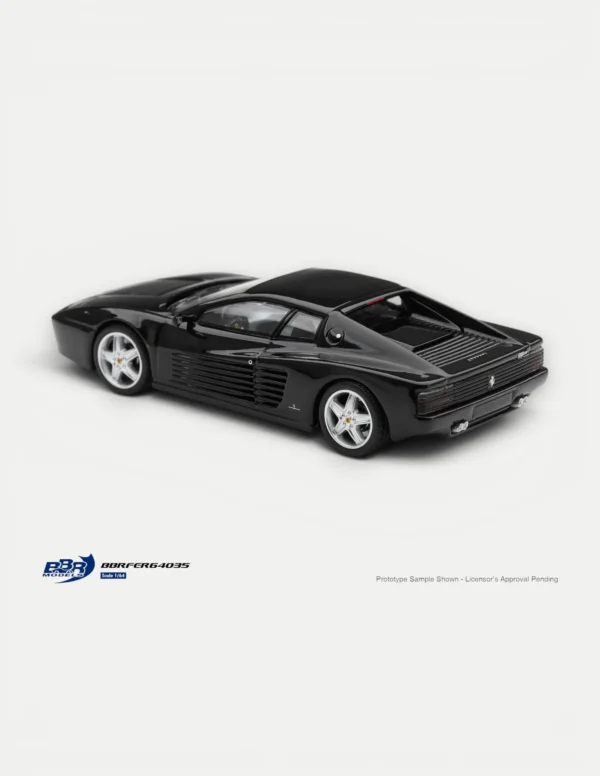 BBR Models 1:64 Ferrari 512 TR Nero Black - BBRFER64035