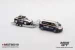 MINI GT MGTS0019 1:64 Porsche 911 Dakar #718 / Volkswagen ID. Buzz Porsche Centrum Gelderland Roughroads Set