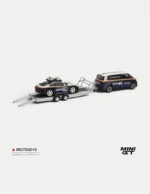 MINI GT MGTS0019 1:64 Porsche 911 Dakar #718 / Volkswagen ID. Buzz Porsche Centrum Gelderland Roughroads Set