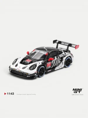 MINI GT #1143 1:64 Porsche 911 GT3 R Skeleton Rexy - #77 AO Racing 2025 IMSA Petit Le Mans