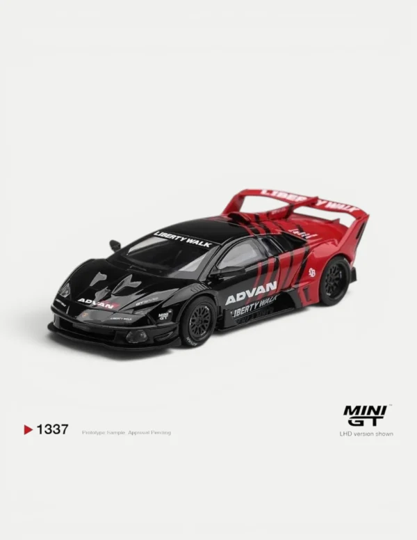 MINI GT #1337 1:64 Lamborghini LB-Silhouette WORKS MURCIELAGO GT Evo Advan LHD