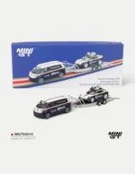 MINI GT MGTS0019 1:64 Porsche 911 Dakar #718 / Volkswagen ID. Buzz Porsche Centrum Gelderland Roughroads Set