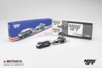 MINI GT MGTS0019 1:64 Porsche 911 Dakar #718 / Volkswagen ID. Buzz Porsche Centrum Gelderland Roughroads Set