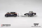 MINI GT MGTS0019 1:64 Porsche 911 Dakar #718 / Volkswagen ID. Buzz Porsche Centrum Gelderland Roughroads Set