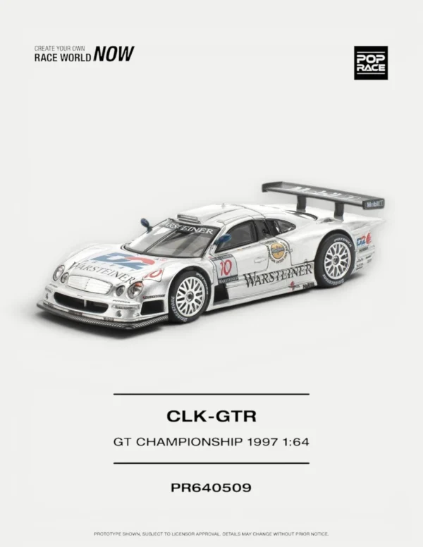 Pop Race 1:64 Mercedes-Benz AMG CLK GTR 1997 FIA GT Championship