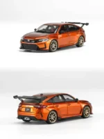 Motorhelix 1:64 Honda Civic Type R (FL5) Customized Metallic Orange - M65345