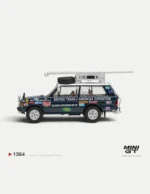 MINI GT #1364 1:64 Range Rover 1971 British Trans-Americas Expedition (VXC-765K) LHD