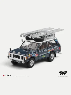 MINI GT #1364 1:64 Range Rover 1971 British Trans-Americas Expedition (VXC-765K) LHD