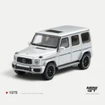 MINI GT #1375 1:64 Mercedes-AMG G 63 Silver Metallic LHD