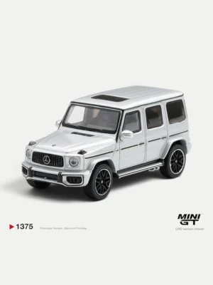 MINI GT #1375 1:64 Mercedes-AMG G 63 Silver Metallic LHD