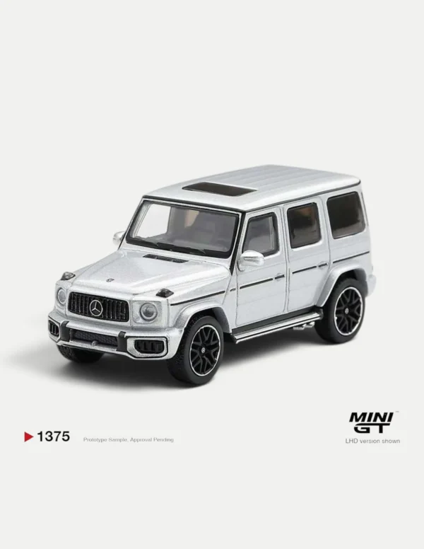 MINI GT #1375 1:64 Mercedes-AMG G 63 Silver Metallic LHD