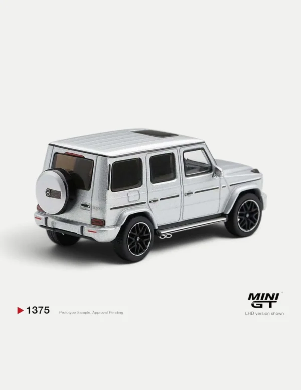 MINI GT #1375 1:64 Mercedes-AMG G 63 Silver Metallic LHD