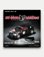 Motorhelix 1:64 Honda Civic Type R (EK9) NO GOOD Racing - Black (M65022)