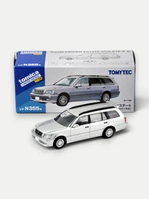 Tomica Limited Vintage NEO (TLV-N) 1/64 Toyota Crown Estate Athlete V Metallic Silver LV-N355a