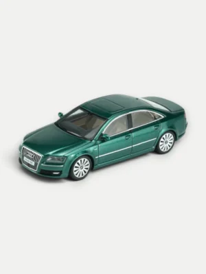 Motorhelix 1:64 AUDI A8 (D3) 2008 Emerald Jade Metallic - M68208