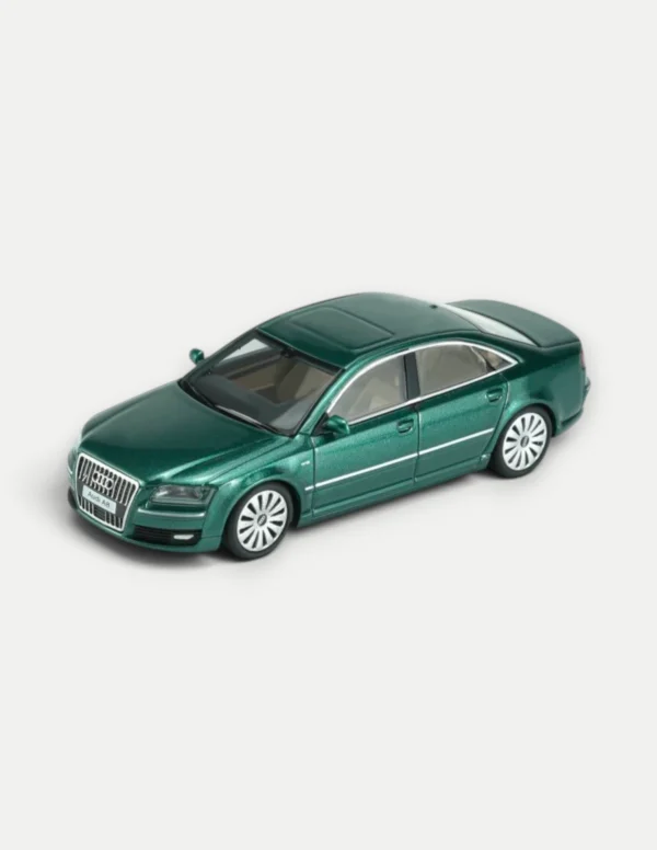 Motorhelix 1:64 AUDI A8 (D3) 2008 Emerald Jade Metallic - M68208