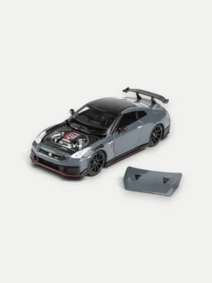 Motorhelix 1:64 Nissan GT-R NISMO (R35) 2024 Stealth Gray - M63552