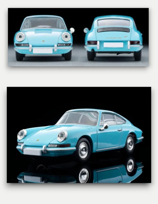 Tomytec Tomica Limited Vintage TLV LV-110C 1:64 Porsche 911 1965 Light Blue