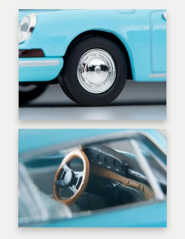 Tomytec Tomica Limited Vintage TLV LV-110C 1:64 Porsche 911 1965 Light Blue
