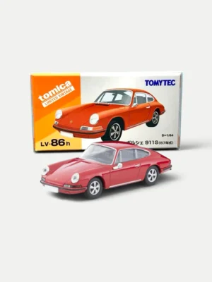 Tomytec Tomica Limited Vintage TLV LV-86h 1:64 Porsche 911 S 1967 Red