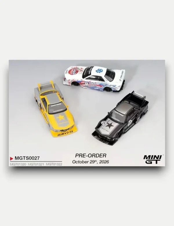 MINI GT 1:64 INOZETEK x Liberty Walk R32 Set 2026 SEMA Show Edition (3-Car Set) MGTS0027