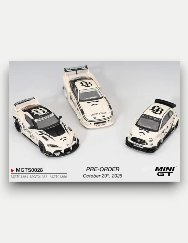 MINI GT 1:64 INOZETEK x TBC Set 2026 SEMA Show Edition (3-Car Set) MGTS0028