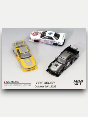 MINI GT 1:64 INOZETEK x Liberty Walk R32 Set 2026 SEMA Show Edition (3-Car Set) MGTS0027