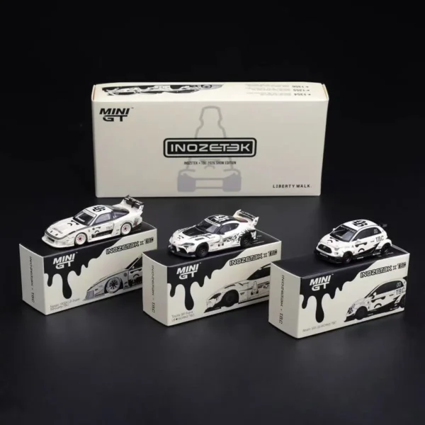 MINI GT 1:64 INOZETEK x TBC Set 2026 SEMA Show Edition (3-Car Set) MGTS0028