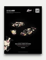 POP RACE #PR640562 1:64 Mercedes-AMG GT3 EVO UNO RACING #71 "Mumu" Cow Livery - 2026 China GT Ningbo Race 2