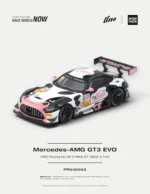 POP RACE #PR640563 1:64 Mercedes-AMG GT3 EVO UNO RACING #98 "Momo" - 2026 China GT Race 2